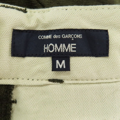 【中古】コムデギャルソンオム COMME des GARCONS HOMME 2025年秋冬 コットンウール カーゴパンツ オリーブグリーン【サイズM】【 状態ランクA 】【 メンズ 】