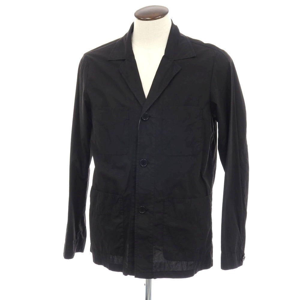 【中古】アスペジ ASPESI コットン ミリタリージャケット ブラック【サイズL】【 状態ランクB 】【 メンズ 】