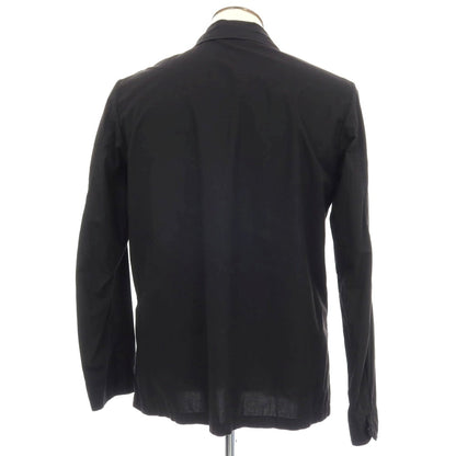 【中古】アスペジ ASPESI コットン ミリタリージャケット ブラック【サイズL】【 状態ランクB 】【 メンズ 】