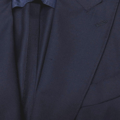 【中古】ブリッラ ペル イル グスト Brilla per il gusto ウール ダブル6B テーラードジャケット ネイビー【サイズ50】【 状態ランクB 】【 メンズ 】