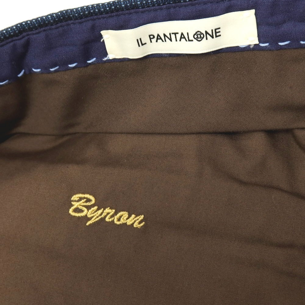 【中古】ジーティーアー G.T.A Byron コットンポリウレタン ドレススラックスパンツ ネイビー【サイズ50】【 状態ランクA 】【 メンズ 】
