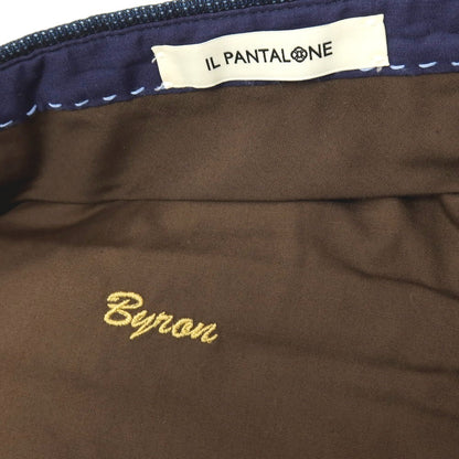 【中古】ジーティーアー G.T.A Byron コットンポリウレタン ドレススラックスパンツ ネイビー【サイズ50】【 状態ランクA 】【 メンズ 】
