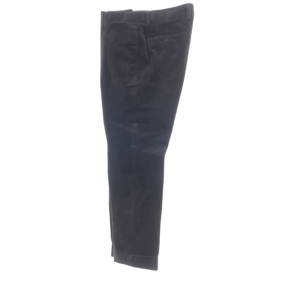 【中古】ユナイテッドアローズ UNITED ARROWS ストレッチ コットン 中太畝 コーデュロイ 2つボタンスーツ セットアップ チャコールグレー系【サイズ46】【 状態ランクB 】【 メンズ 】