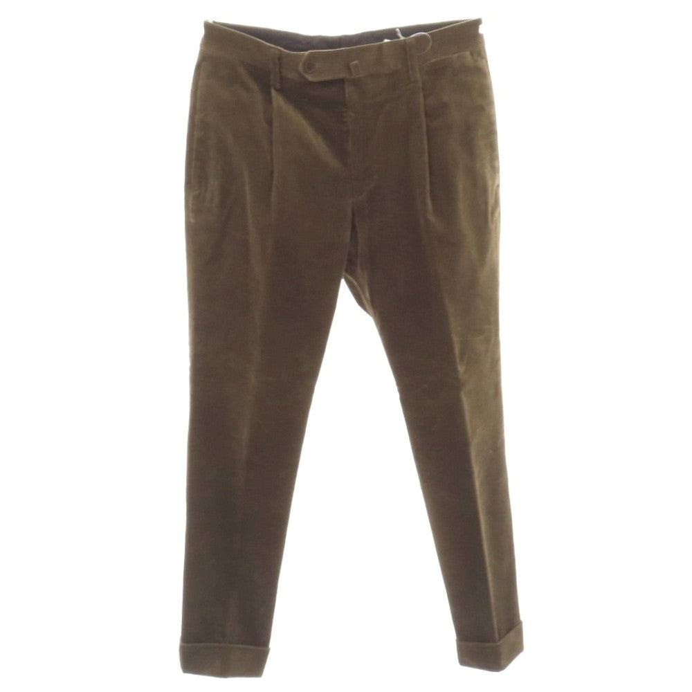 【中古】ユナイテッドアローズ UNITED ARROWS ストレッチ コットン 中太畝 コーデュロイパンツ ブラウン【サイズ46】【 状態ランクB 】【 メンズ 】
