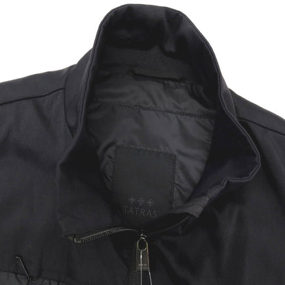 【中古】タトラス TATRAS ナイロン スタンドカラー ダブルジップブルゾン ブラック【サイズ3】【 状態ランクB 】【 メンズ 】