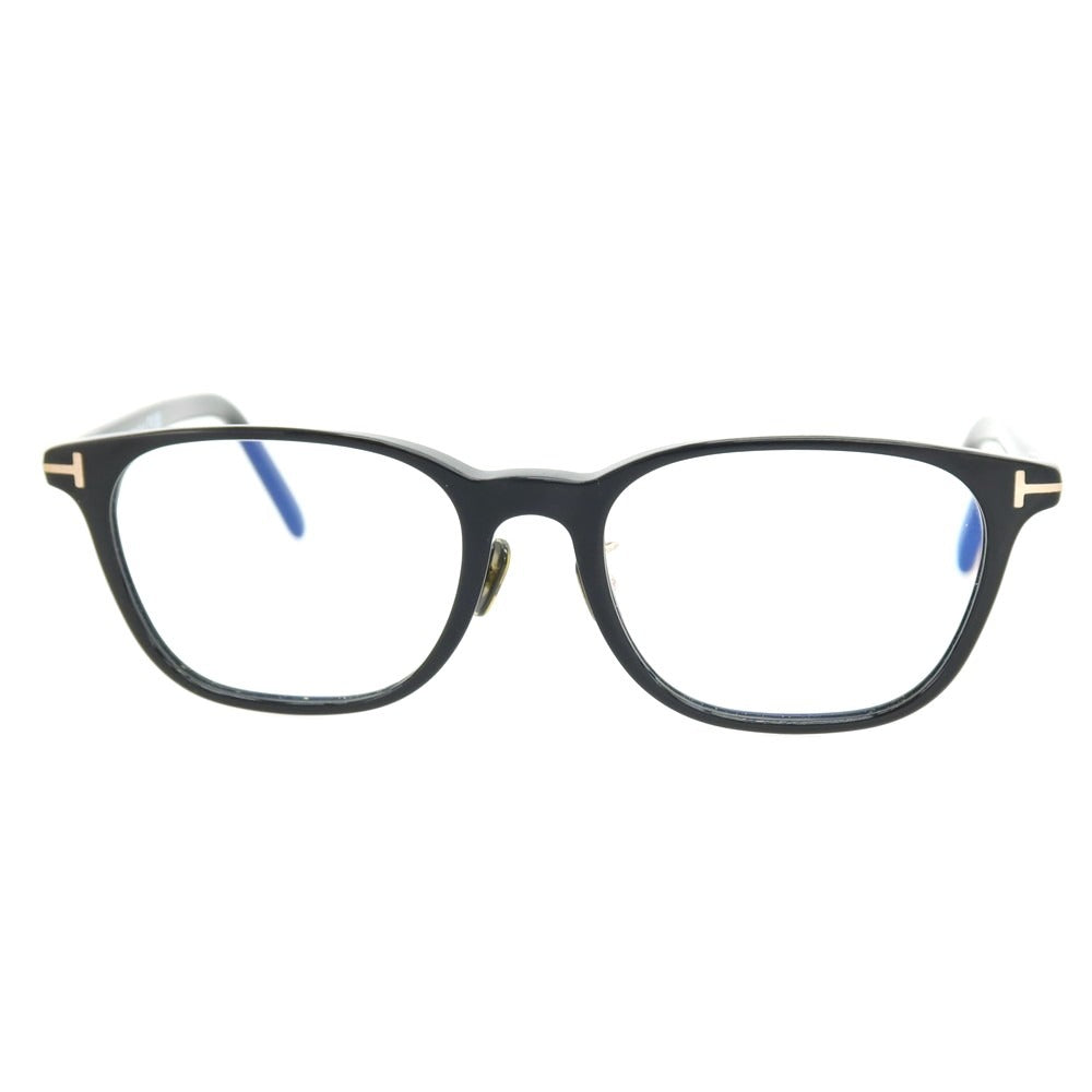 【中古】トムフォード TOM FORD TF5860-D-B ECO 001 メガネ ブラック【サイズ52□18 140】【 状態ランクC 】【 メンズ 】