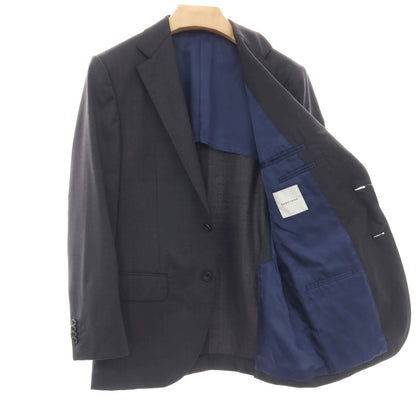 【中古】カシヤマ ザ スマートテーラー KASHIYAMA the Smart Tailor ウール 2つボタンスーツ グレー【サイズ表記なし（M位）】【 状態ランクC 】【 メンズ 】