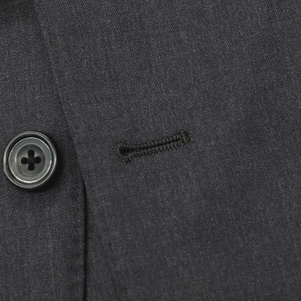 【中古】カシヤマ ザ スマートテーラー KASHIYAMA the Smart Tailor ウール 2つボタンスーツ グレー【サイズ表記なし（M位）】【 状態ランクC 】【 メンズ 】