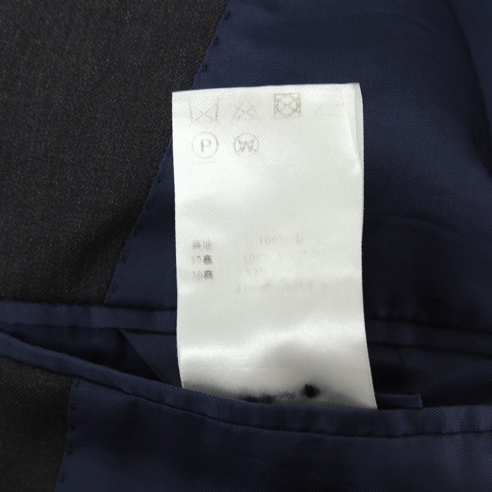 【中古】カシヤマ ザ スマートテーラー KASHIYAMA the Smart Tailor ウール 2つボタンスーツ グレー【サイズ表記なし（M位）】【 状態ランクC 】【 メンズ 】