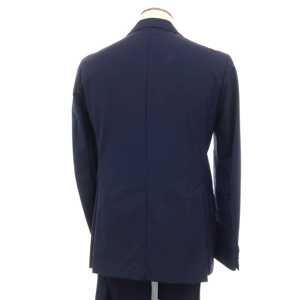 【中古】デペトリロ DE PETRILLO ウール 3つボタンスーツ ネイビー【サイズ48】【 状態ランクB 】【 メンズ 】