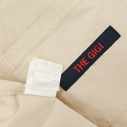 【中古】ザ ジジ THE GIGI BLEND コットンリネン 2つボタンスーツ セットアップ ベージュ【サイズ46】【 状態ランクB 】【 メンズ 】