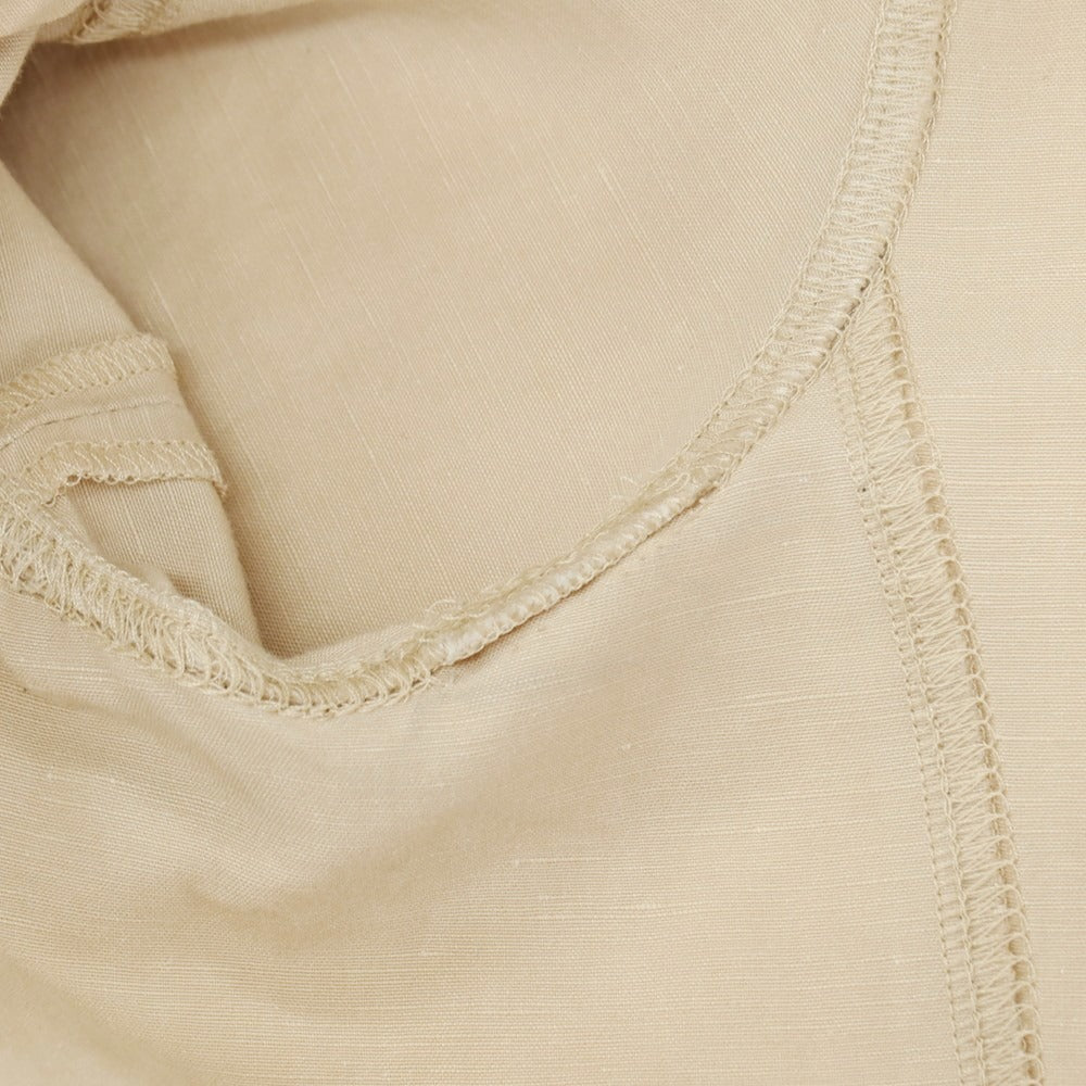 【中古】ザ ジジ THE GIGI BLEND コットンリネン 2つボタンスーツ セットアップ ベージュ【サイズ46】【 状態ランクB 】【 メンズ 】