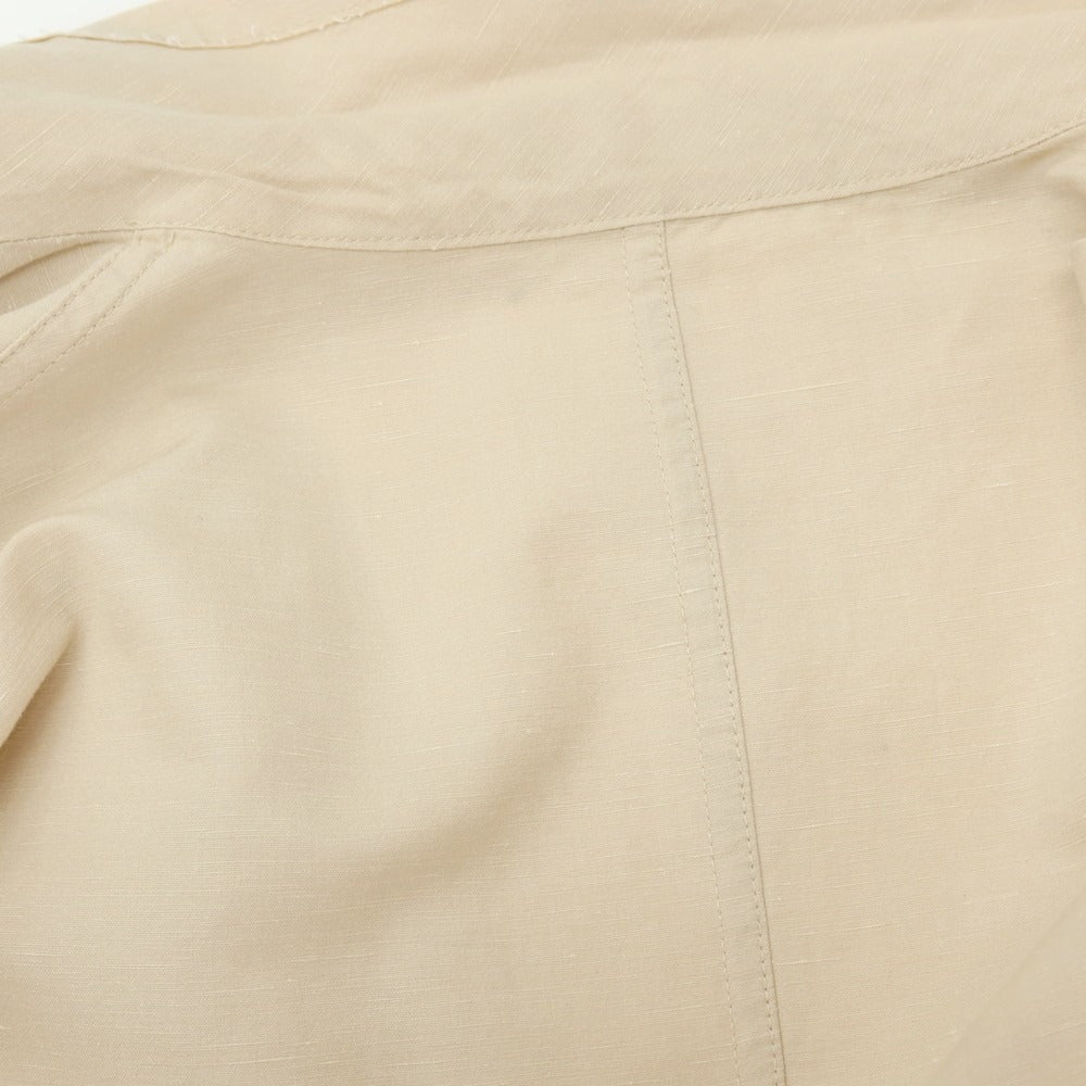 【中古】ザ ジジ THE GIGI BLEND コットンリネン 2つボタンスーツ セットアップ ベージュ【サイズ46】【 状態ランクB 】【 メンズ 】