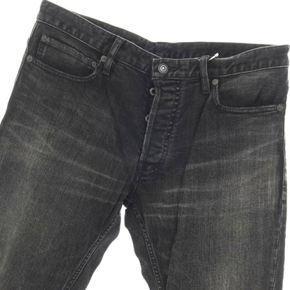 【中古】マインデニム MINEDENIM × 干場義雅 ストレッチ コットン デニムパンツ ジーンズ ブラック【サイズ11】【 状態ランクB 】【 メンズ 】