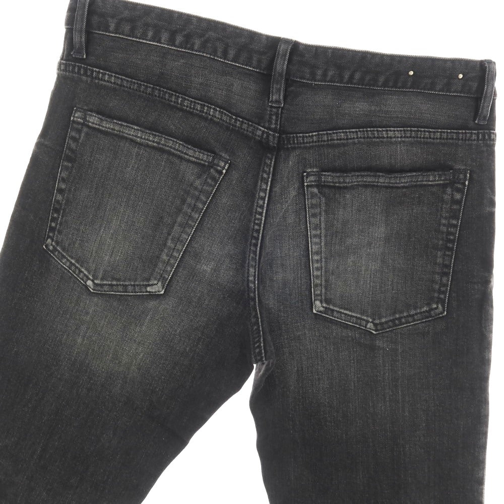 【中古】マインデニム MINEDENIM × 干場義雅 ストレッチ コットン デニムパンツ ジーンズ ブラック【サイズ11】【 状態ランクB 】【 メンズ 】