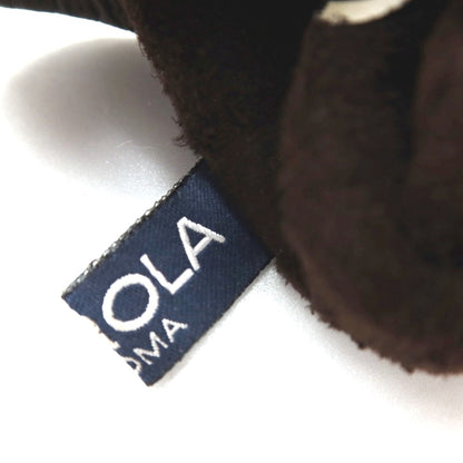 【中古】メローラ MEROLA ペッカリー系 レザー アンライニング 手袋 グローブ ダークブラウン【サイズ7】【 状態ランクB 】【 メンズ 】