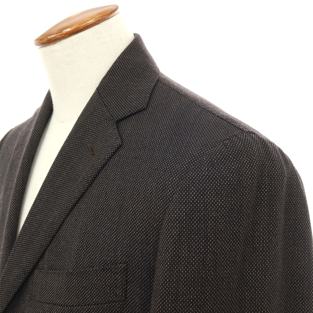 【中古】スティレ ラティーノ STILE LATINO ウール 3つボタンスーツ ブラウン【サイズ48】【 状態ランクB 】【 メンズ 】