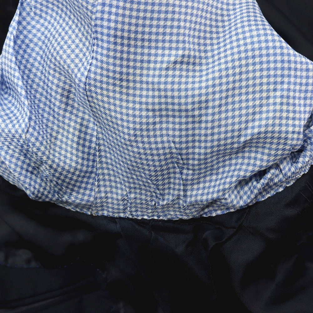 【中古】ダンヒル Dunhill ウールモヘヤ 2B テーラードジャケット ネイビー【サイズ48】【 状態ランクC 】【 メンズ 】