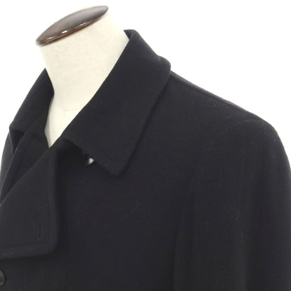 【中古】タリアトーレ TAGLIATORE ウールカシミヤ ダブルブレストコート ブラック【サイズ50】【 状態ランクC 】【 メンズ 】