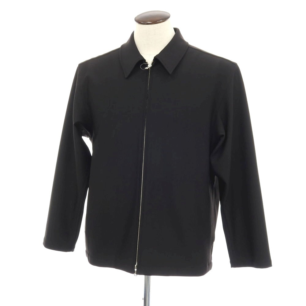 【中古】マッキントッシュフィロソフィー MACKINTOSH PHILOSOPHY britec ポリエステル ジャージー ダブルジップブルゾン ブラック【サイズ40】【 状態ランクB 】【 メンズ 】