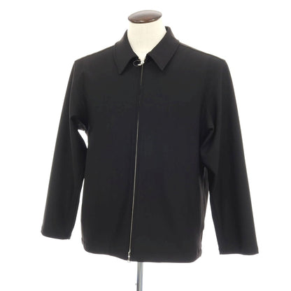 【中古】マッキントッシュフィロソフィー MACKINTOSH PHILOSOPHY britec ポリエステル ジャージー ダブルジップブルゾン ブラック【サイズ40】【 状態ランクB 】【 メンズ 】