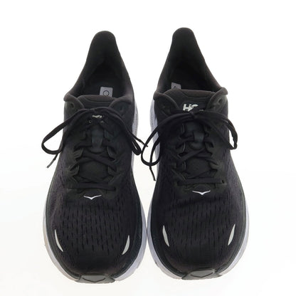 【中古】ホカ オネ オネ HOKA ONE ONE CLIFTON 8 合成繊維 スニーカー ブラック【サイズ28】【 状態ランクC 】【 メンズ 】