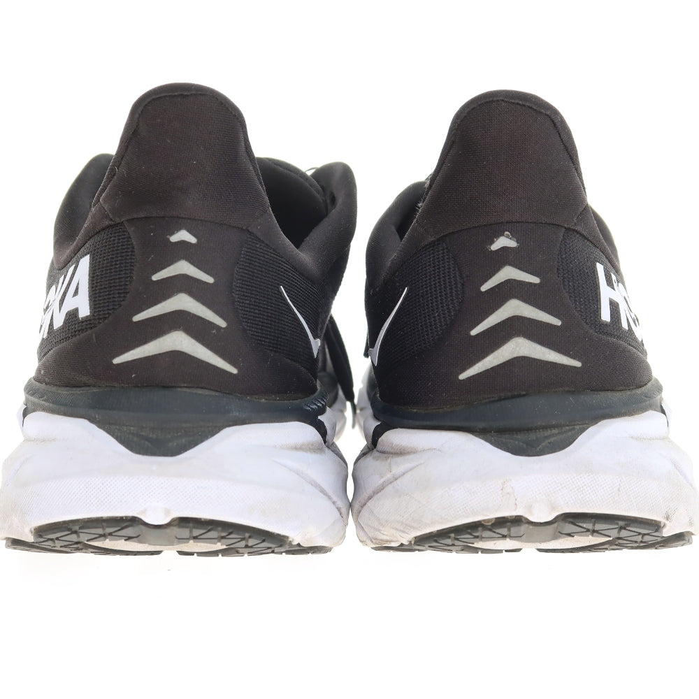 【中古】ホカ オネ オネ HOKA ONE ONE CLIFTON 8 合成繊維 スニーカー ブラック【サイズ28】【 状態ランクC 】【 メンズ 】