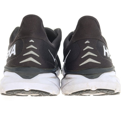 【中古】ホカ オネ オネ HOKA ONE ONE CLIFTON 8 合成繊維 スニーカー ブラック【サイズ28】【 状態ランクC 】【 メンズ 】