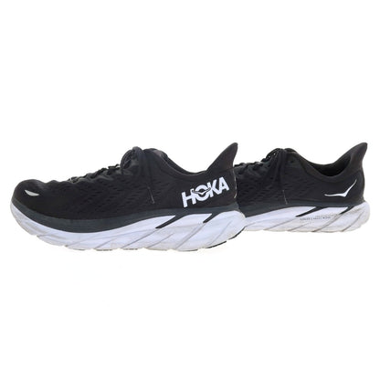 【中古】ホカ オネ オネ HOKA ONE ONE CLIFTON 8 合成繊維 スニーカー ブラック【サイズ28】【 状態ランクC 】【 メンズ 】