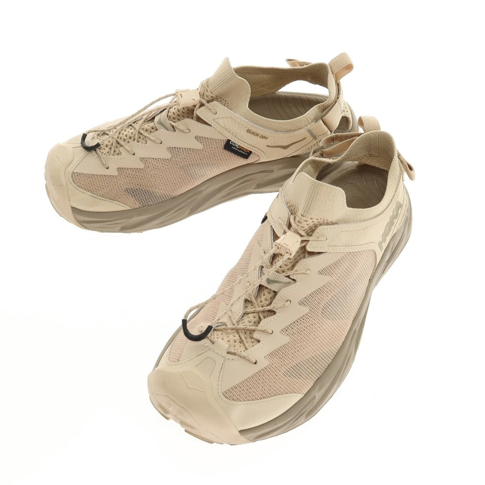 【中古】ホカ オネ オネ HOKA ONE ONE HOPARA 2 合成繊維 マウンテンサンダル ベージュ【サイズ28.5】【 状態ランクB 】【 メンズ 】