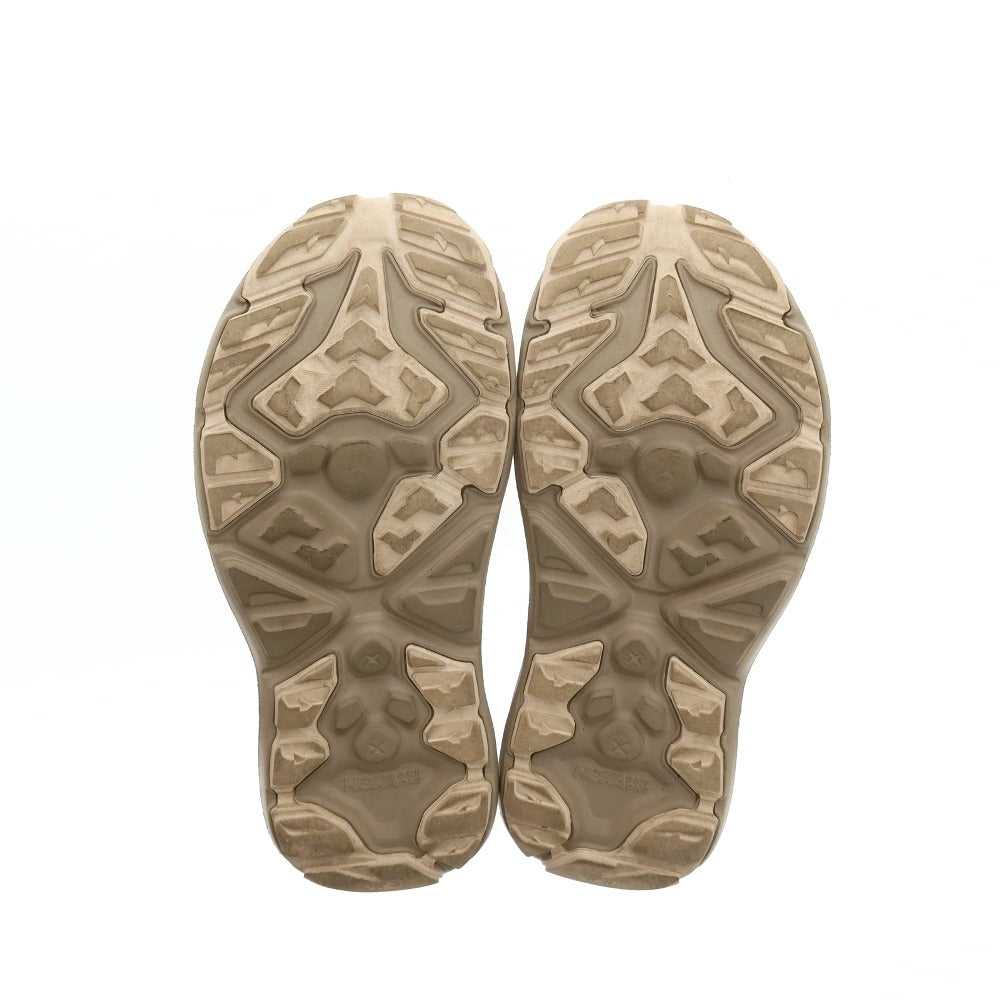 【中古】ホカ オネ オネ HOKA ONE ONE HOPARA 2 合成繊維 マウンテンサンダル ベージュ【サイズ28.5】【 状態ランクB 】【 メンズ 】