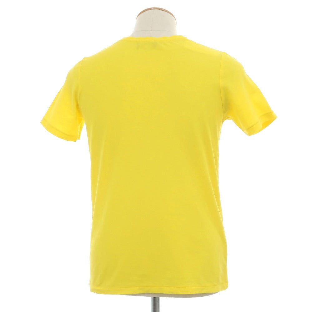 【中古】ロベルトコリーナ ROBERTO COLLINA コットン クルーネック 半袖Ｔシャツ イエロー【サイズ44】【 状態ランクB 】【 メンズ 】