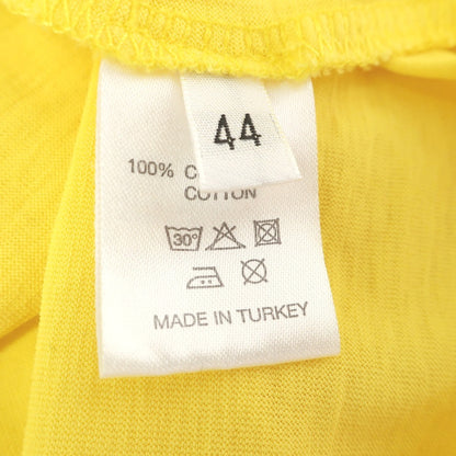 【中古】ロベルトコリーナ ROBERTO COLLINA コットン クルーネック 半袖Ｔシャツ イエロー【サイズ44】【 状態ランクB 】【 メンズ 】