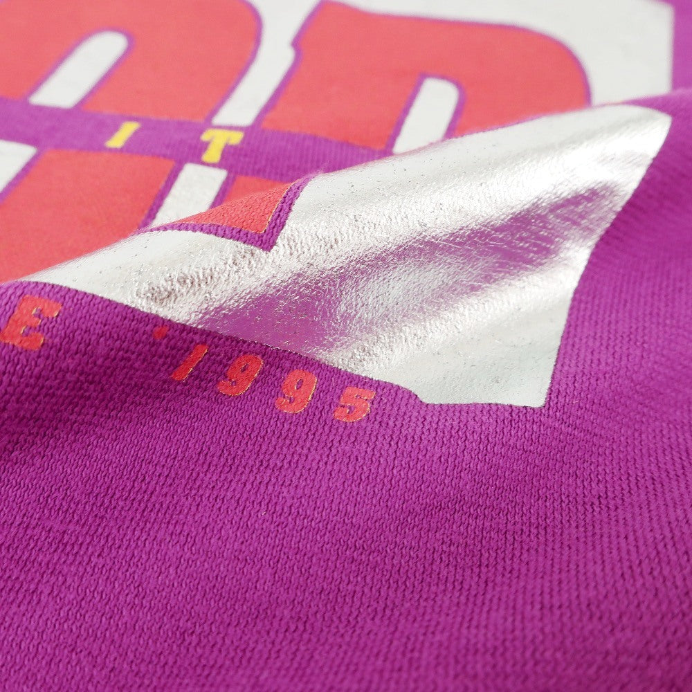 【中古】ディースクエアード DSQUARED2 ダメージ加工 コットン クルーネック 半袖Ｔシャツ パープル【サイズS】【 状態ランクB 】【 メンズ 】