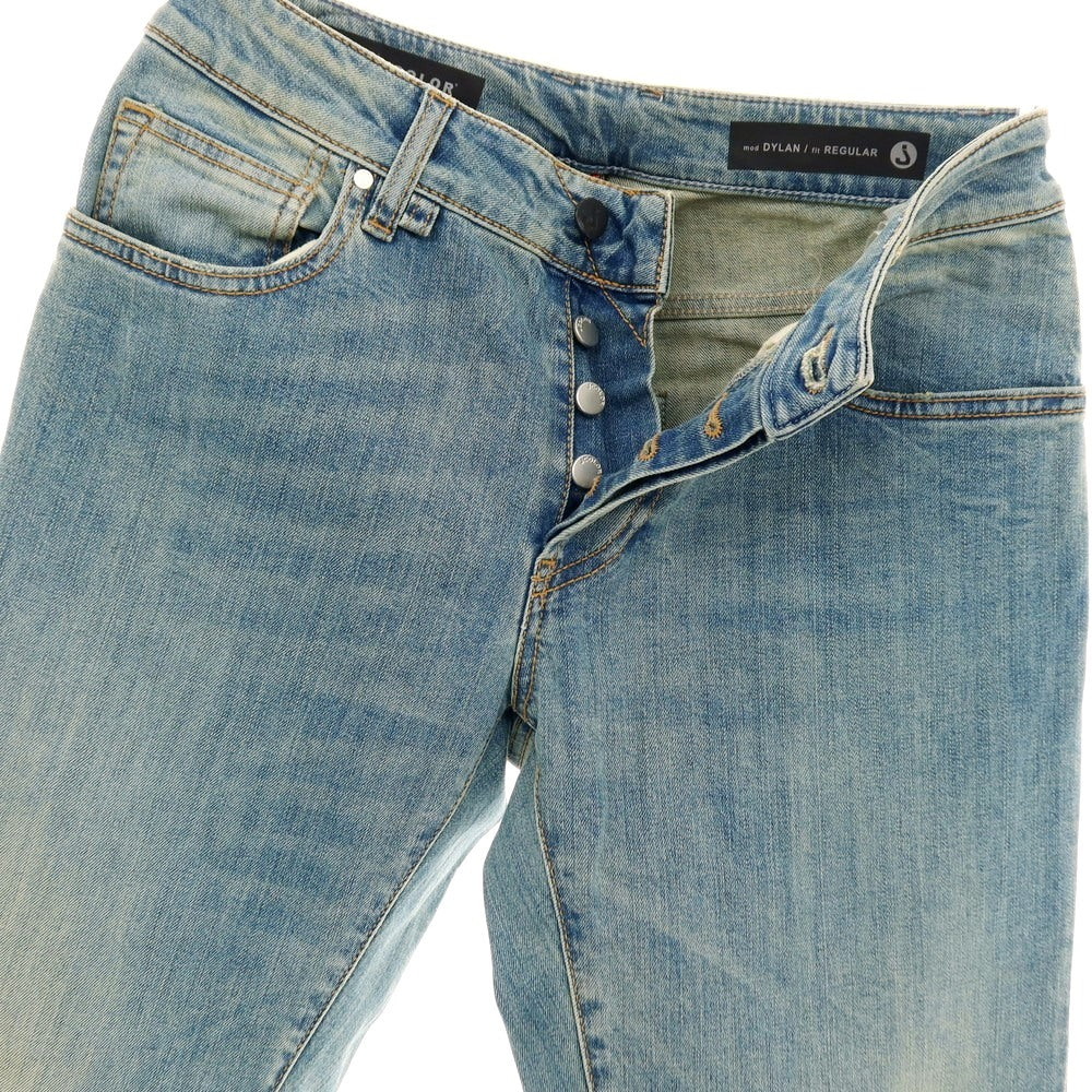 【中古】ジェイカラー JCOLOR DYLAN ストレッチ コットン デニムパンツ ジーンズ ブルー系【サイズ30】【 状態ランクB 】【 メンズ 】