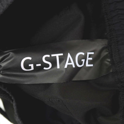【SALE30%OFF/返品不可】【中古】【未使用】ジーステージ g-stage ポリエステル ジャージー イージーパンツ ブラック【 サイズ44 】【 状態ランクS 】【 メンズ 】