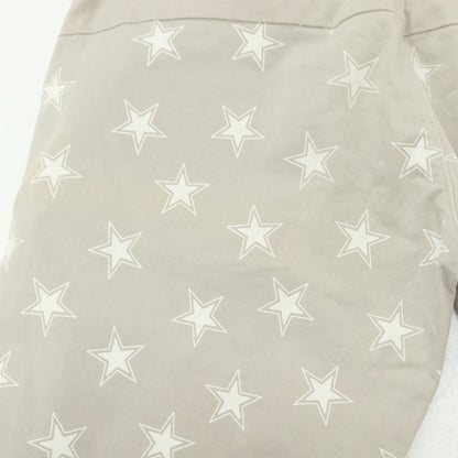 【中古】ダニエレアレッサンドリーニ DANIELE ALESSANDRINI ストレッチ コットン 星柄プリント ショートパンツ グレージュ系【サイズ29】【 状態ランクB 】【 メンズ 】