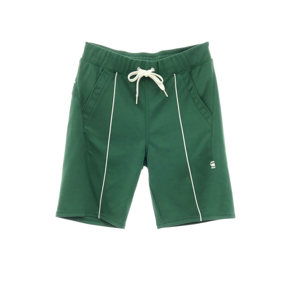 【中古】【未使用】ジースターロウ G-STAR RAW ポリエステルコットン ジャージー ショートパンツ グリーン【サイズXS】【 状態ランクS 】【 メンズ 】