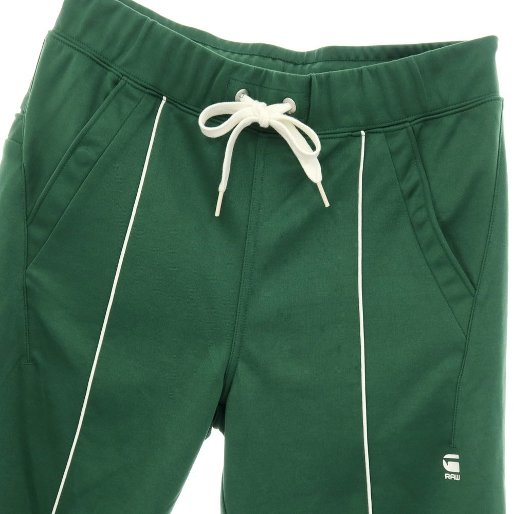 【中古】【未使用】ジースターロウ G-STAR RAW ポリエステルコットン ジャージー ショートパンツ グリーン【サイズXS】【 状態ランクS 】【 メンズ 】