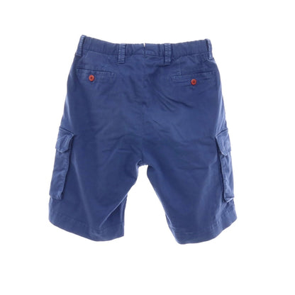【中古】ヴィガーノ VIGANO ストレッチ コットン系 カーゴショートパンツ ダークブルー【サイズ44】【 状態ランクC 】【 メンズ 】