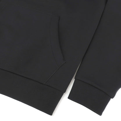 【SALE30%OFF/返品不可】【中古】トゥモローランド TOMORROWLAND スビンコットン＆ポリエステル ハーフジップ パーカー ブラック【 サイズM 】【 状態ランクB 】【 メンズ 】