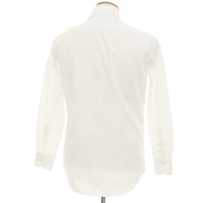 【中古】リングヂャケット RING JACKET コットン ホリゾンタルカラー ドレスシャツ ホワイト【サイズ40】【 状態ランクC 】【 メンズ 】