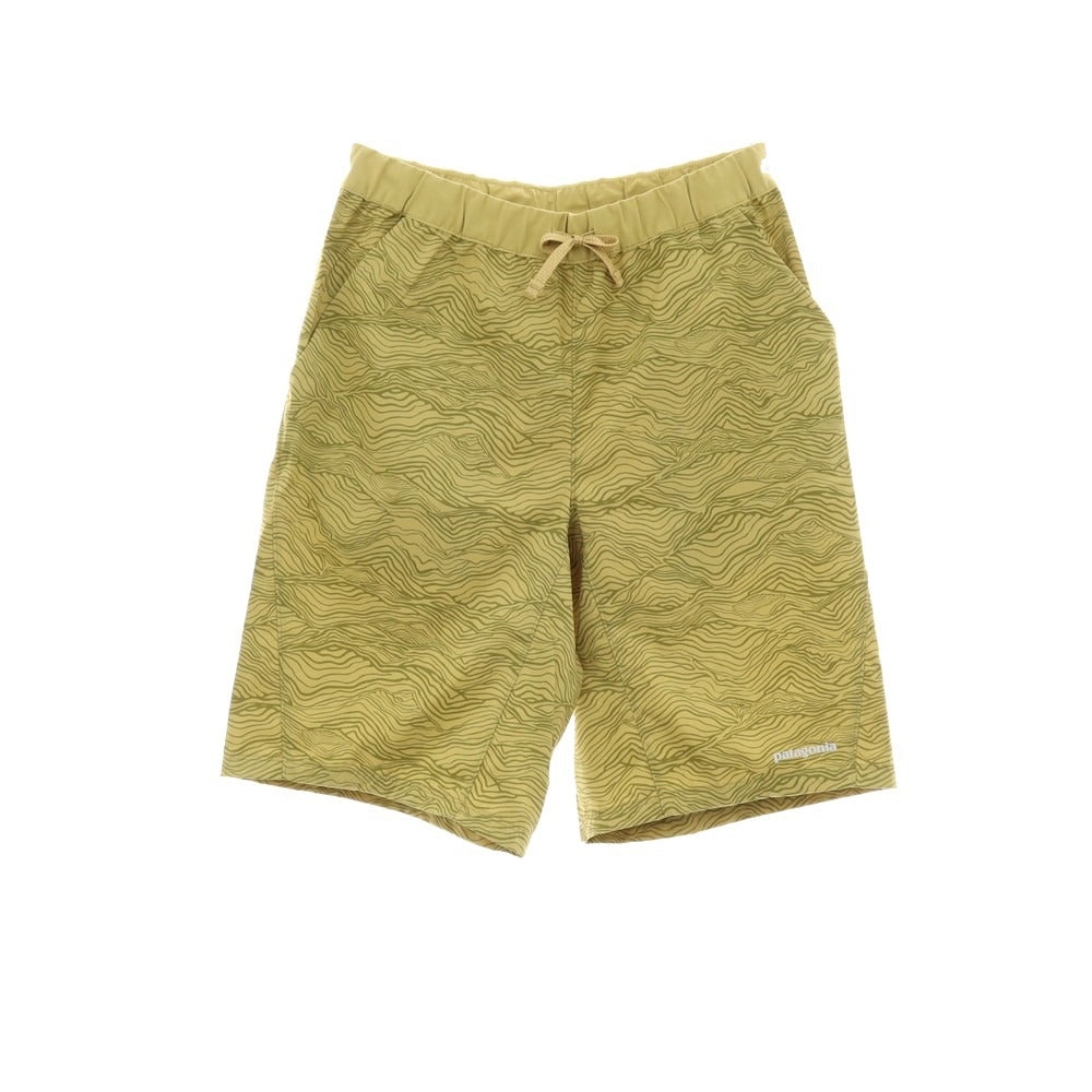【中古】パタゴニア patagonia ポリエステル ショートパンツ イエロー【サイズS】【 状態ランクB 】【 メンズ 】