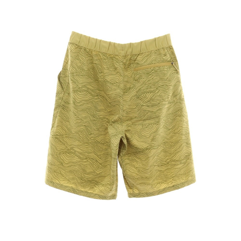 【中古】パタゴニア patagonia ポリエステル ショートパンツ イエロー【サイズS】【 状態ランクB 】【 メンズ 】