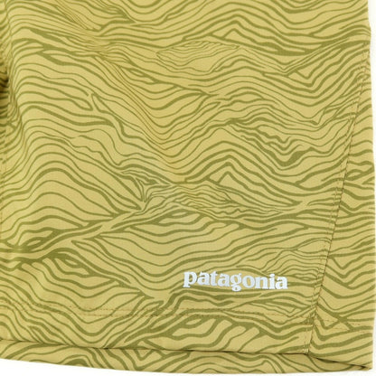 【中古】パタゴニア patagonia ポリエステル ショートパンツ イエロー【サイズS】【 状態ランクB 】【 メンズ 】