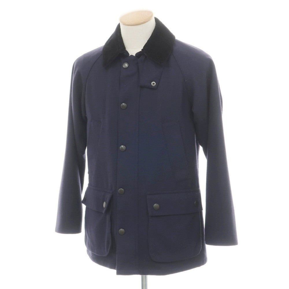 【中古】バブアー Barbour SL BEDALE ビデイル ブリティッシュウール フィールドジャケット ネイビー【サイズ34】【 状態ランクB 】【 メンズ 】