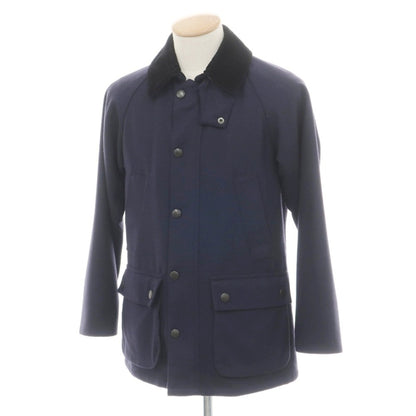 【中古】バブアー Barbour SL BEDALE ビデイル ブリティッシュウール フィールドジャケット ネイビー【サイズ34】【 状態ランクB 】【 メンズ 】