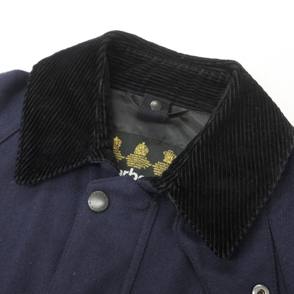 【中古】バブアー Barbour SL BEDALE ビデイル ブリティッシュウール フィールドジャケット ネイビー【サイズ34】【 状態ランクB 】【 メンズ 】