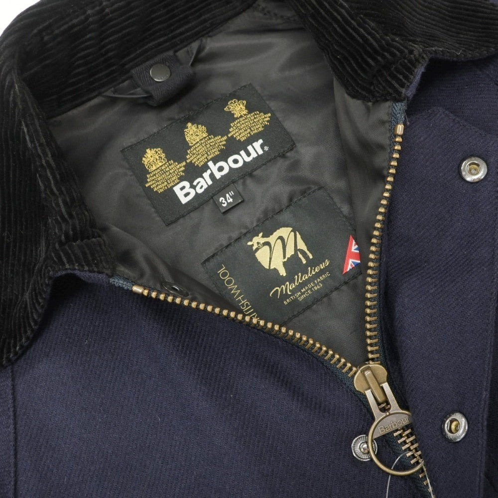 【中古】バブアー Barbour SL BEDALE ビデイル ブリティッシュウール フィールドジャケット ネイビー【サイズ34】【 状態ランクB 】【 メンズ 】