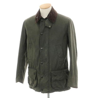 【中古】バブアー Barbour SL BEWICK ワックスコットン フィールドジャケット オリーブグリーン【サイズ36】【 状態ランクC 】【 メンズ 】